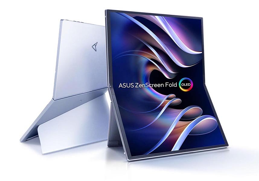 Asus Zenscreen Fold OLED monitor launched at CES 2024