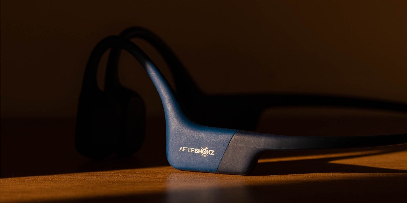 Bone Conduction Headphones on Desk
