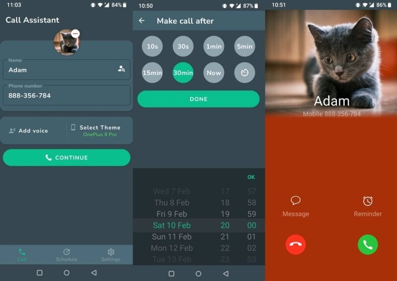Fake Call - Prank Friends app interface overview.