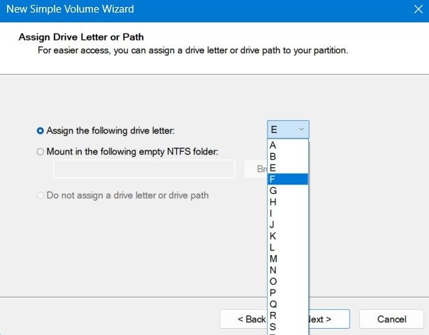 Assign Letter Usb Drive Assign a letter to USB drive in Disk Management.