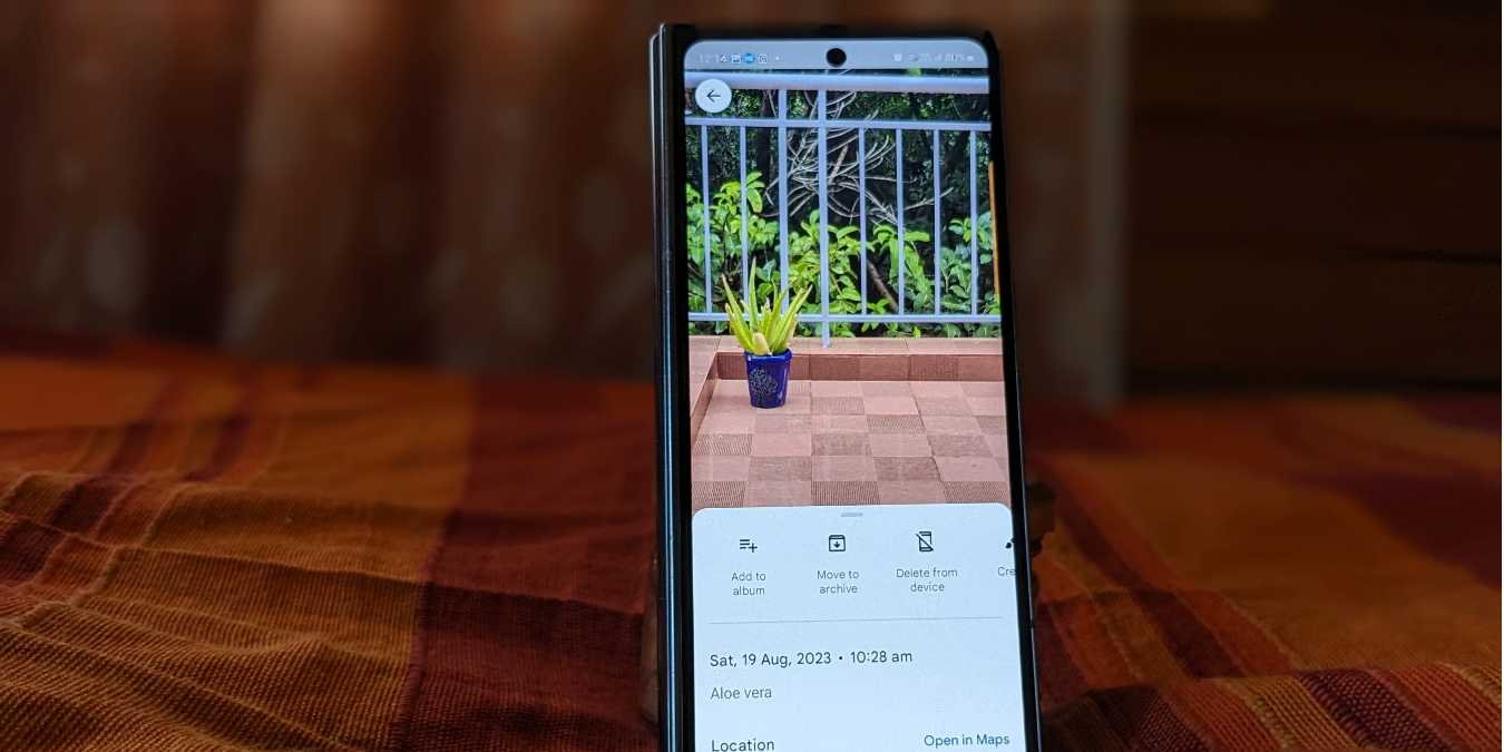 Google Photos Add Description Caption