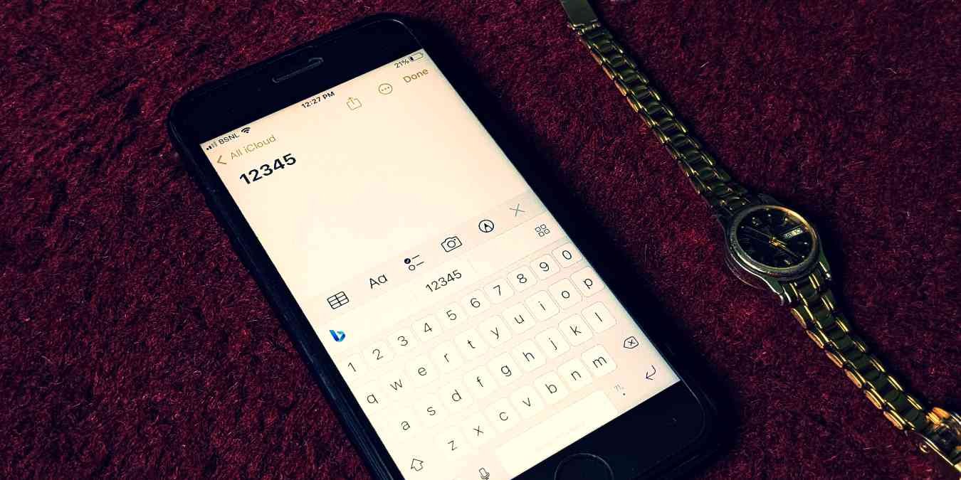 Keyboard With Number Row