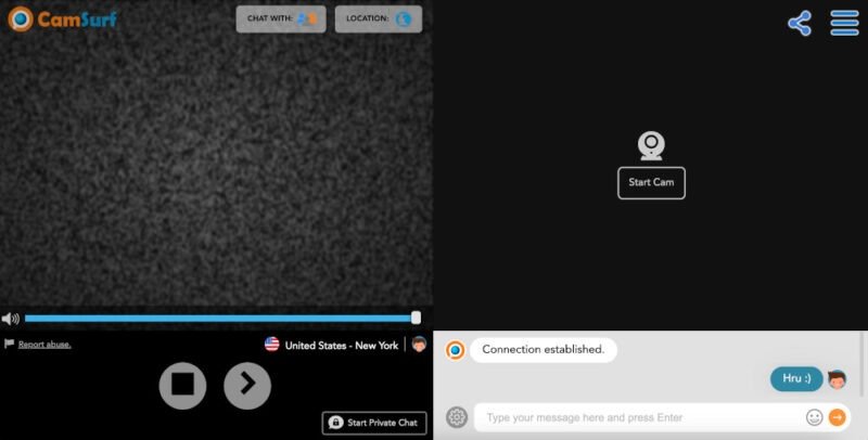 CamSurf Interface