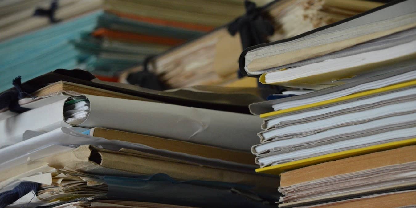 A collection of folders.