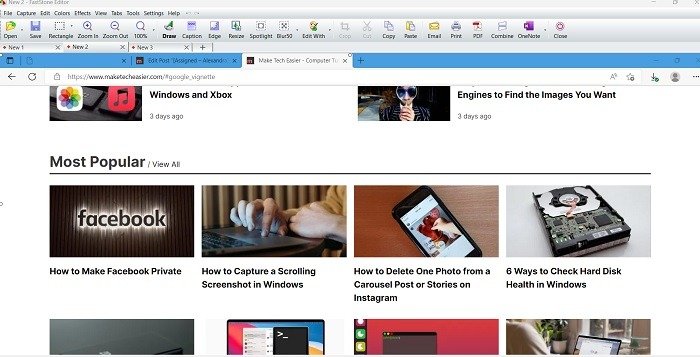 Scrolling Screenshots Windows Apps Faststone Saved Screenshots