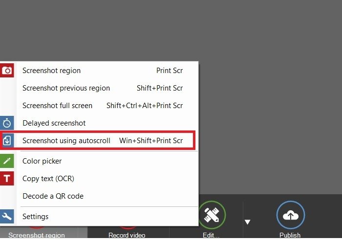 Scrolling Screenshots Windows Apps Screenpresso Autoscroll Screen