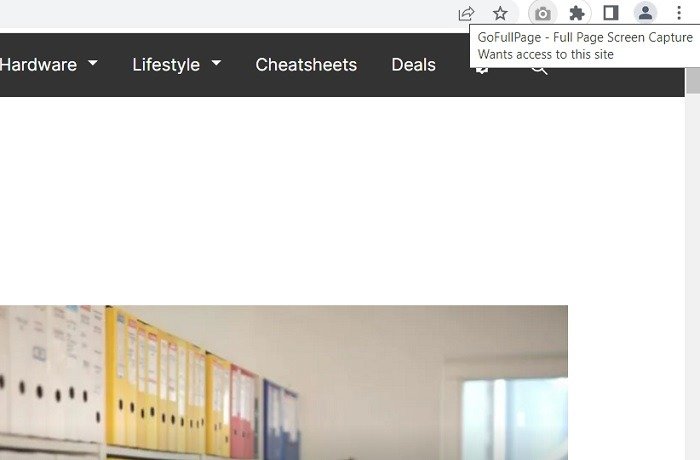 Scrolling Screenshots Windows Google Chrome Scrolling Access Gofullpage