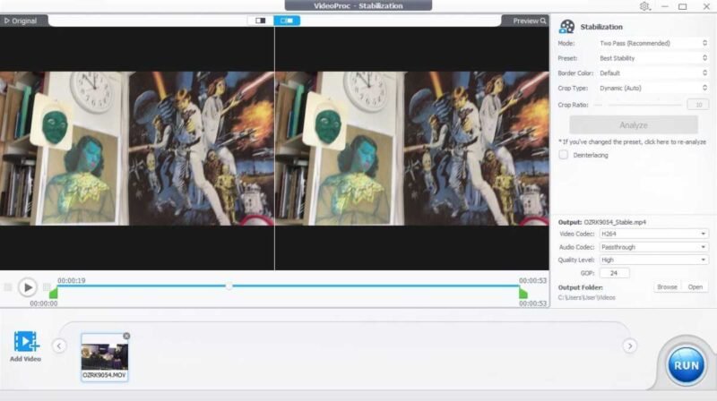 Videoproc Ai Stabilization