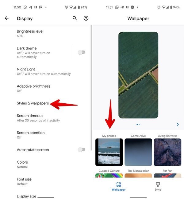 Wallpaper Android Choose Picture From Gallery