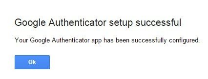 Google will show you a confirmation. Google will show you a confirmation.