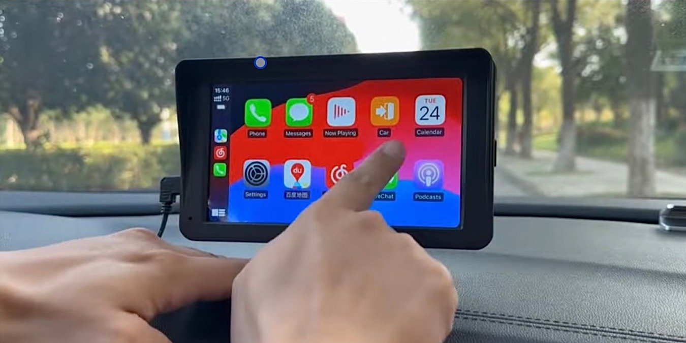 Wireless Car Display Carplay Android Auto Featured