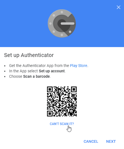 Google Authenticator Code Scan Google Authenticator Code Scan